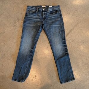 FRAME Denim Jeans Me's L'homme Slim Size 38 Waist 30.5" Inseam